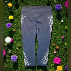 Athleta sonar gel Dot 7/8 Leggings